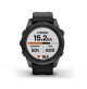 fēnix 7S Pro – Sapphire Solar Edition Carbon Grey DLC Titanium with Black Band - 010-02776-11 - Garmin